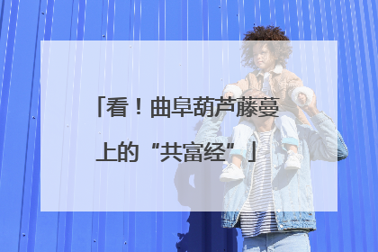 看！曲阜葫芦藤蔓上的“共富经”