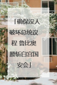 确保没人破坏总统议程 鲁比奥腰斩白宫国安会