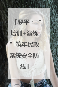 罗平：“培训+演练”筑牢民政系统安全防线