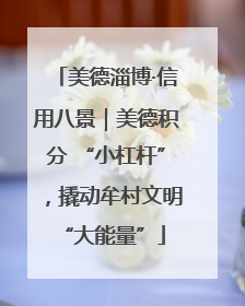 美德淄博·信用八景｜美德积分 “小杠杆”，撬动牟村文明 “大能量”