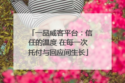 一品威客平台：信任的温度 在每一次托付与回应间生长