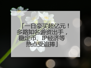 一日豪买超亿元！多路知名游资出手，稳定币、IP经济等热点受追捧
