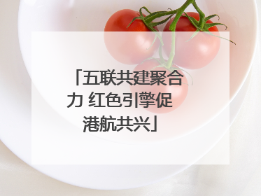 五联共建聚合力 红色引擎促港航共兴