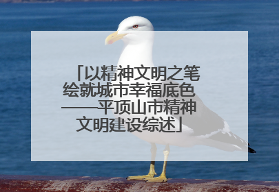 以精神文明之笔绘就城市幸福底色——平顶山市精神文明建设综述