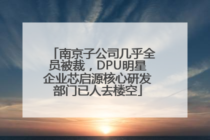 南京子公司几乎全员被裁，DPU明星企业芯启源核心研发部门已人去楼空