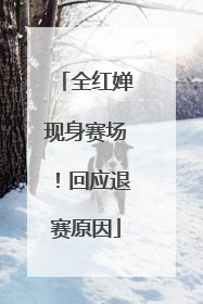 全红婵现身赛场！回应退赛原因