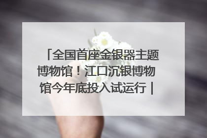 全国首座金银器主题博物馆！江口沉银博物馆今年底投入试运行｜万千气象看四川