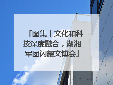 图集丨文化和科技深度融合，湖湘军团闪耀文博会