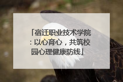宿迁职业技术学院：以心育心，共筑校园心理健康防线
