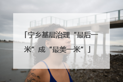 宁乡基层治理“最后一米”成“最美一米”