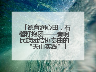 德育润心田，石榴籽抱团——奏响民族团结协奏曲的“天山实践”