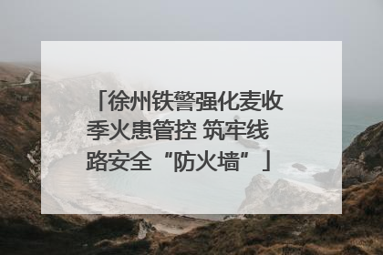徐州铁警强化麦收季火患管控 筑牢线路安全“防火墙”