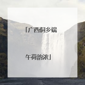 广西侗乡端午荷韵浓