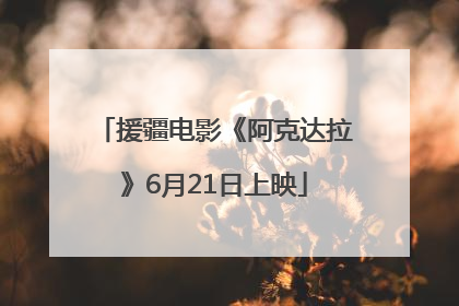 援疆电影《阿克达拉》6月21日上映