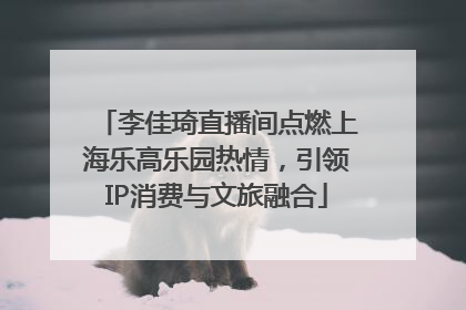李佳琦直播间点燃上海乐高乐园热情，引领IP消费与文旅融合