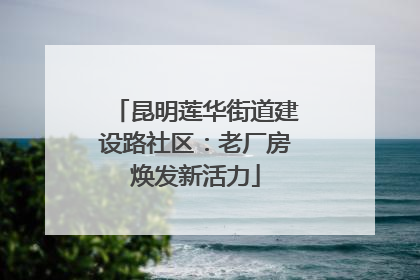 昆明莲华街道建设路社区：老厂房焕发新活力
