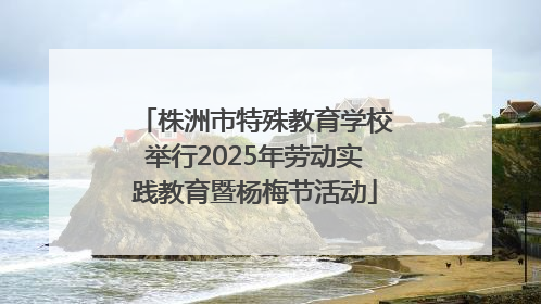 株洲市特殊教育学校举行2025年劳动实践教育暨杨梅节活动