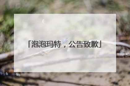 泡泡玛特，公告致歉