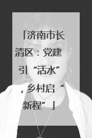 济南市长清区：党建引“活水”，乡村启“新程”