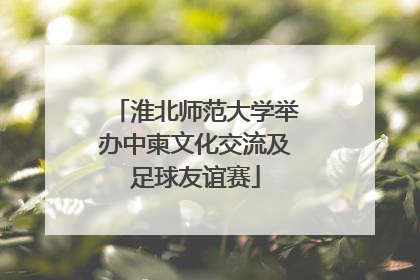 淮北师范大学举办中柬文化交流及足球友谊赛