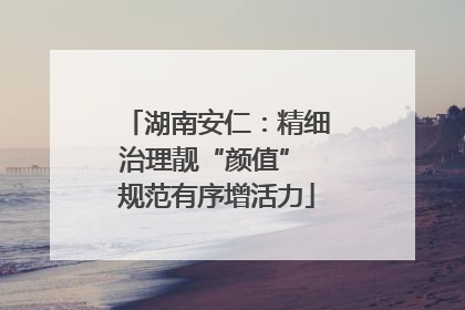 湖南安仁：精细治理靓“颜值” 规范有序增活力