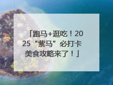跑马+逛吃！2025“紫马”必打卡美食攻略来了！