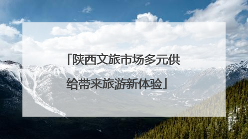 陕西文旅市场多元供给带来旅游新体验