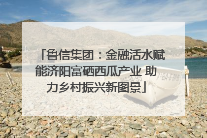 鲁信集团：金融活水赋能济阳富硒西瓜产业 助力乡村振兴新图景