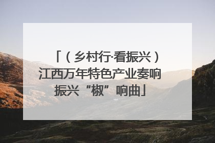 （乡村行·看振兴）江西万年特色产业奏响振兴“椒”响曲
