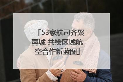 53家航司齐聚蓉城 共绘区域航空合作新蓝图